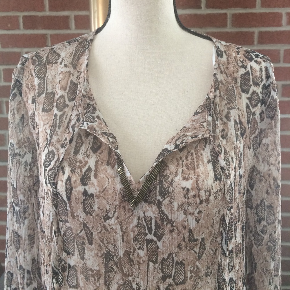 M&S Animal Print Beach Tunic